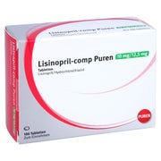 LISINOPRIL-comp Puren 10 mg/12,5 mg Tabletten 100 St