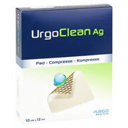 Urgoclean Ag Kompressen 10x12 cm steril 20 St