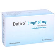 Dafiro 5 Mg/160 mg Filmtabletten 98 St