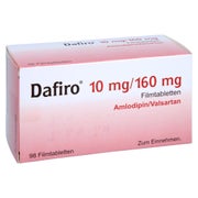 Dafiro 10 Mg/160 mg Filmtabletten 98 St