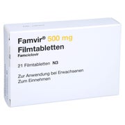 Famvir 500 mg Filmtabletten 21 St