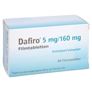 Dafiro 5 Mg/160 mg Filmtabletten 98 St