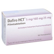 DAFIRO HCT 5 mg/160 mg/25 mg Filmtabletten 98 St