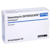 VANCOMYCIN ENTEROCAPS 125 mg Hartkapseln 28 St