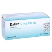 Dafiro 5 Mg/160 mg Filmtabletten 98 St