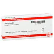 NUX Vomica D 6 Ampullen 8X1 ml