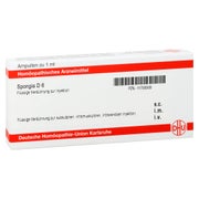 Spongia D 6 Ampullen 8X1 ml