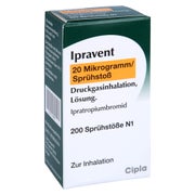 IPRAVENT 20 Mikrogramm/Sprühstoß Druckgasinhalat. 1 St