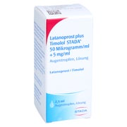 LATANOPROST plus Timolol STADA 50 µg/ml+5 mg/ml AT 2,5 ml