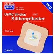 Produktabbildung: OSMO Sil-plus Silikonpflaster 8x8 cm ste 1 St