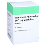 Mesalazin Allomedic 500 mg Zäpfchen 30 St