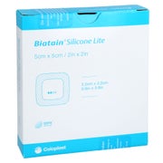 Biatain Silicone Lite Schaumverband 5x5 Cm 5 St