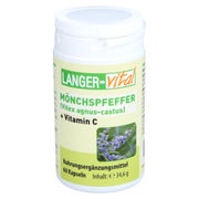 Produktabbildung: Mönchspfeffer 350 Mg+vitamin C Kapseln 60 St