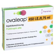 OVALEAP 450 I.E./0,75 ml Zyl.Amp.+ 10 Pen Inj.Nad. 1 St