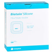 Biatain Silicone Schaumverband 7,5x7,5 c 10 St