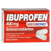 Ibuprofen 400 mg Medibond Schmerztablett 50 St