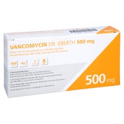 VANCOMYCIN Dr.Eberth 500mg P.z.H.e.Inf./L.z.Einn. 5 St