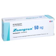 Zonegran 50 mg Hartkapseln 84 St