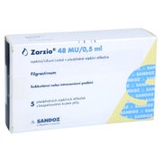 ZARZIO 48 Mio.E./0,5 ml Inj./Inf.-Lsg.i.e.Fert.-S. 5 St