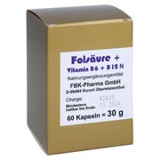 Folsäure+vitamin B6+b12 Komplex N Kapsel 60 St