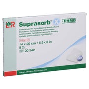Suprasorb X+phmb Hydrobalance Wundverb.1 5 St