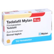 Tadalafil Mylan 5 mg Filmtabletten 14 St
