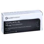 Produktabbildung: Tadalafil AL 10 mg Filmtabletten 4 St