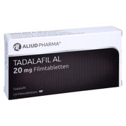 Produktabbildung: Tadalafil AL 20 mg Filmtabletten 24 St