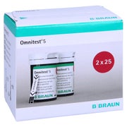 Omnitest 5 Blutzucker Teststreifen 2X25 St