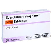 Everolimus-ratiopharm 5 mg Tabletten 30 St