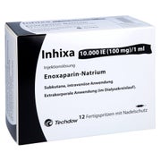 INHIXA 10.000 I.E. 100 mg/1 ml ILO F.Sp.+Sich-Sys. 12 St