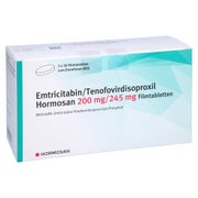 EMTRICITABIN/Tenofovirdisoproxil Hormos.200/245mg 3X30 St