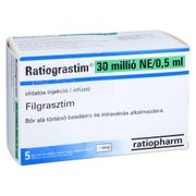 RATIOGRASTIM 30 Mio.I.E./0,5 ml Inj./Inf.L.i.FS SV 5 St