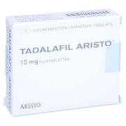 Produktabbildung: Tadalafil Aristo 10 mg Filmtabletten 4 St