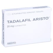 Produktabbildung: Tadalafil Aristo 20 mg Filmtabletten 20 St