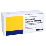 VANCOMYCIN Lederle 1000mg Plv.z.H.e.Lsg.z.Ein./Inf 10 St