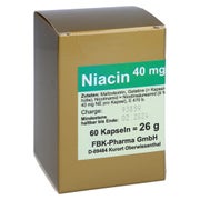 Niacin 40 mg pro Kapsel 60 St