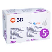 BD THIN Wall Pen-Nadeln 0,25 31 Gx5 mm 100 St