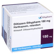 DILTIAZEM Ethypharm 180 mg Hartkapseln retardiert 100 St
