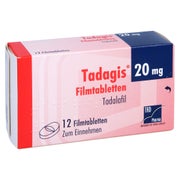 Produktabbildung: Tadagis 20 mg Filmtabletten 12 St
