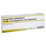 LEUPROLIN-ratiopharm 11,25 mg Fertigspr.m.Implant. 2 St