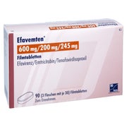 EFAVEMTEN 600 mg/200 mg/245 mg Filmtabl.Dose 90 St