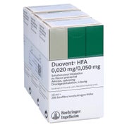 Duovent Dosieraerosol 3X10 ml