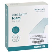 Schaumverband 10x10 cm nicht haftend 10 St