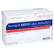 RAMIPRIL Aristo plus Amlodipin 10 mg/10 mg Hartkps 50 St