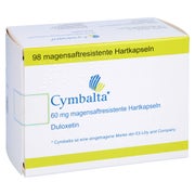 CYMBALTA 60 mg magensaftresistente Hartkapseln 98 St