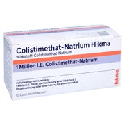 COLISTIMETHAT-Natrium Hikma 1 Mio I.E. Inj/Inf/Inh 10 St