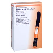 NOVORAPID FlexPen 100 E/ml Inj.-Lsg.i.e.Fertigpen 10X3 ml