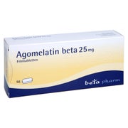 Agomelatin beta 25 mg Filmtabletten 56 St