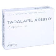 Produktabbildung: Tadalafil Aristo 10 mg Filmtabletten 30 St